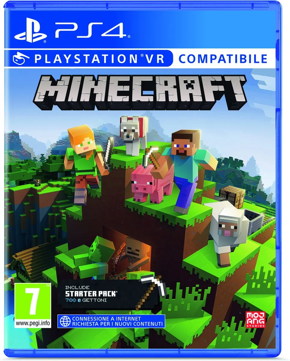 Sony PlayStation Minecraft Starter Collection - Fysieke media