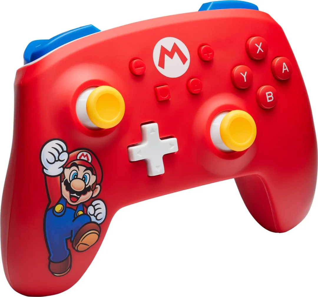 POWERA Draadloze Controller Nintendo Switch Mario Joy - Rood NSGP0309-01