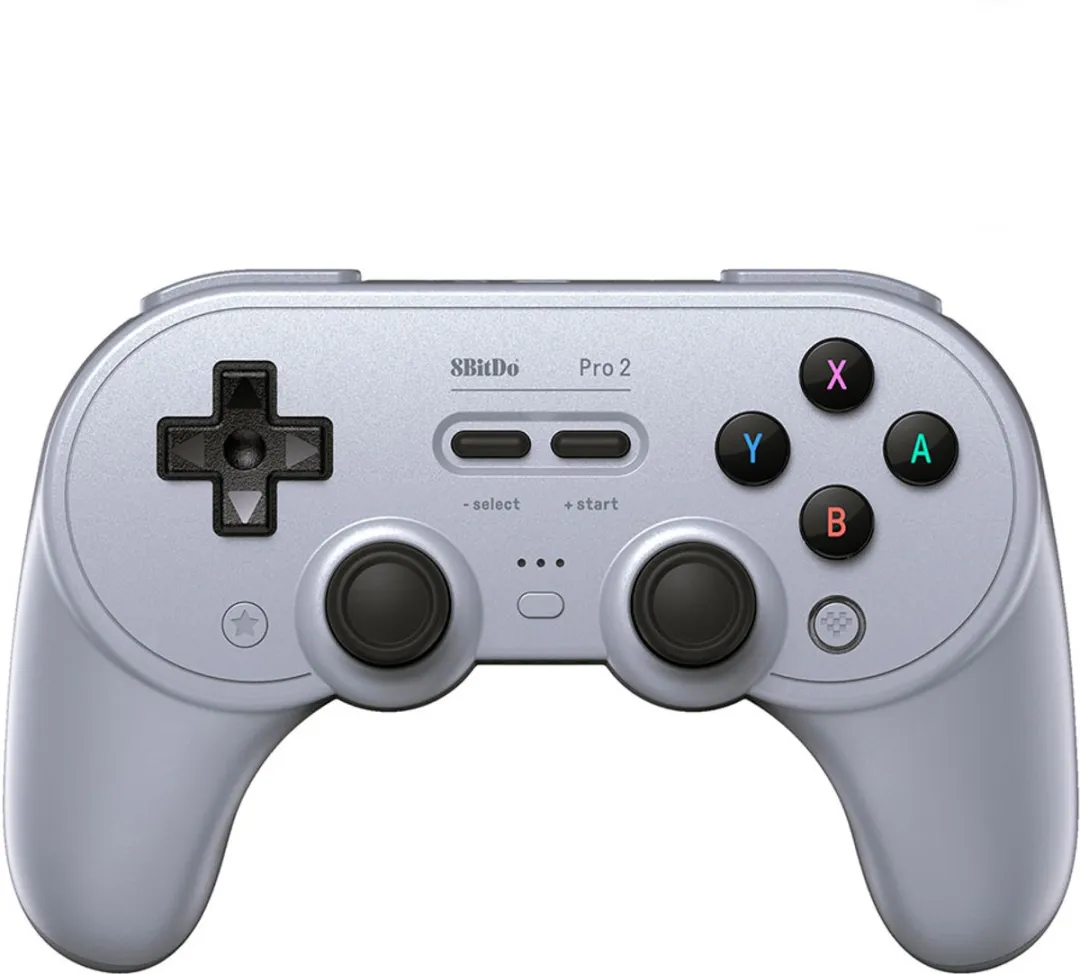 8BitDo PRO 2 Hall Edition Gamepad - Grijs