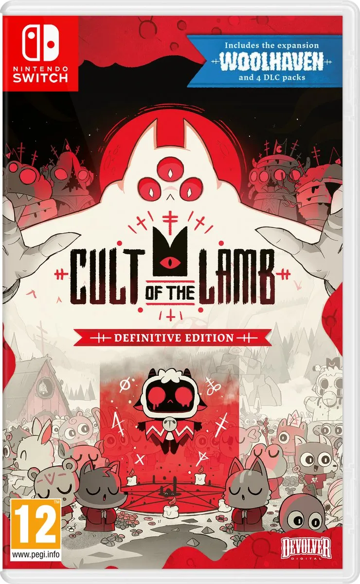 Mindscape Cult of the Lamb Definitive Edition Nintendo Switch