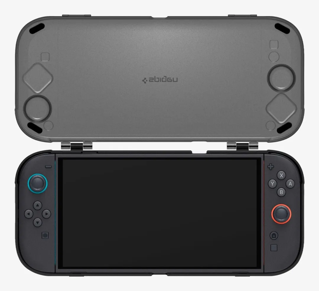 Spigen Thin Fit 360 Frost Black Hoesje - Nintendo Switch 2