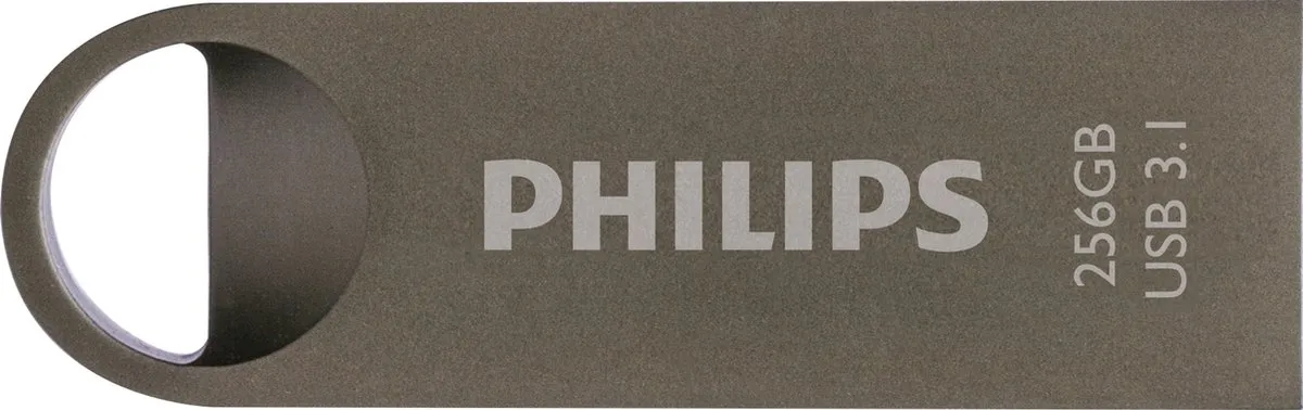 Philips FM25FD165B USB Stick 3.1 256GB - 4 Stuks - Grijs