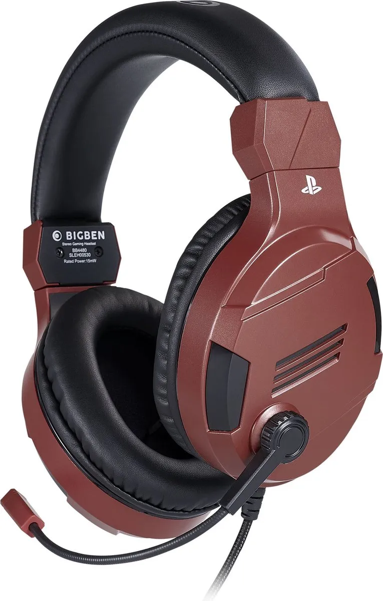 Bigben Stereo Gaming Headset V3 PS4OFHEADSETV3RED