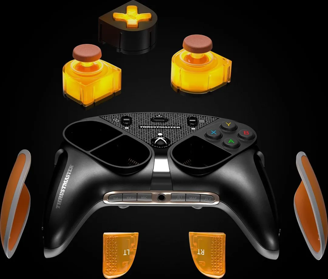 Thrustmaster ESWAP X Orange Crystal Pack 4460222 - 7 Modules - Xbox Series X|S/PC