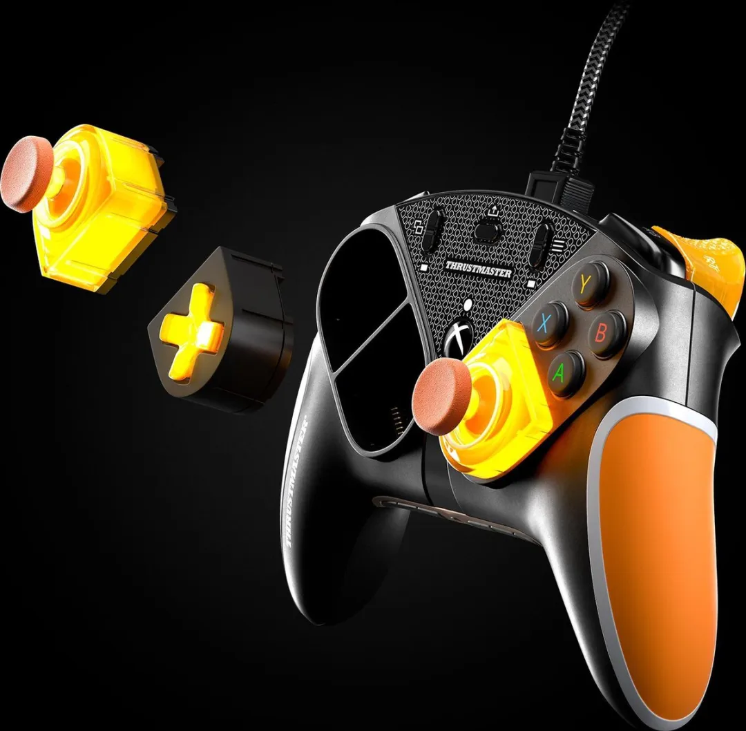 Thrustmaster ESWAP X Orange Crystal Pack 4460222 - 7 Modules - Xbox Series X|S/PC