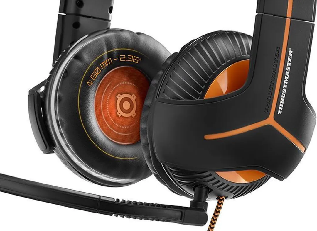 Thrustmaster Y-350CPX 7.1 Headset - Zwart/Oranje - afbeelding 6 van 6