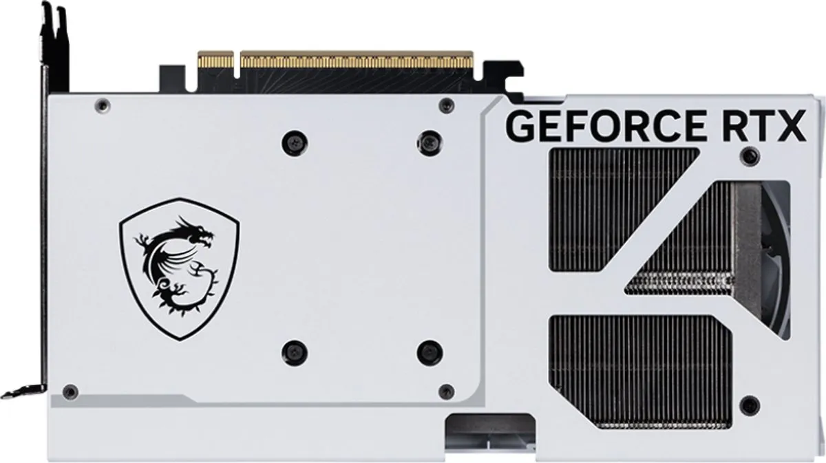 MSI GeForce RTX 5070 12G Ventus 2X OC White Videokaart - 12GB GDDR7