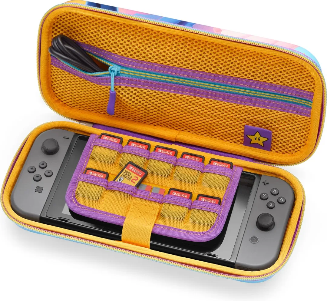 POWERA Beschermhoes Nintendo Switch OLED Color Splash Heroes - Meerkleurig