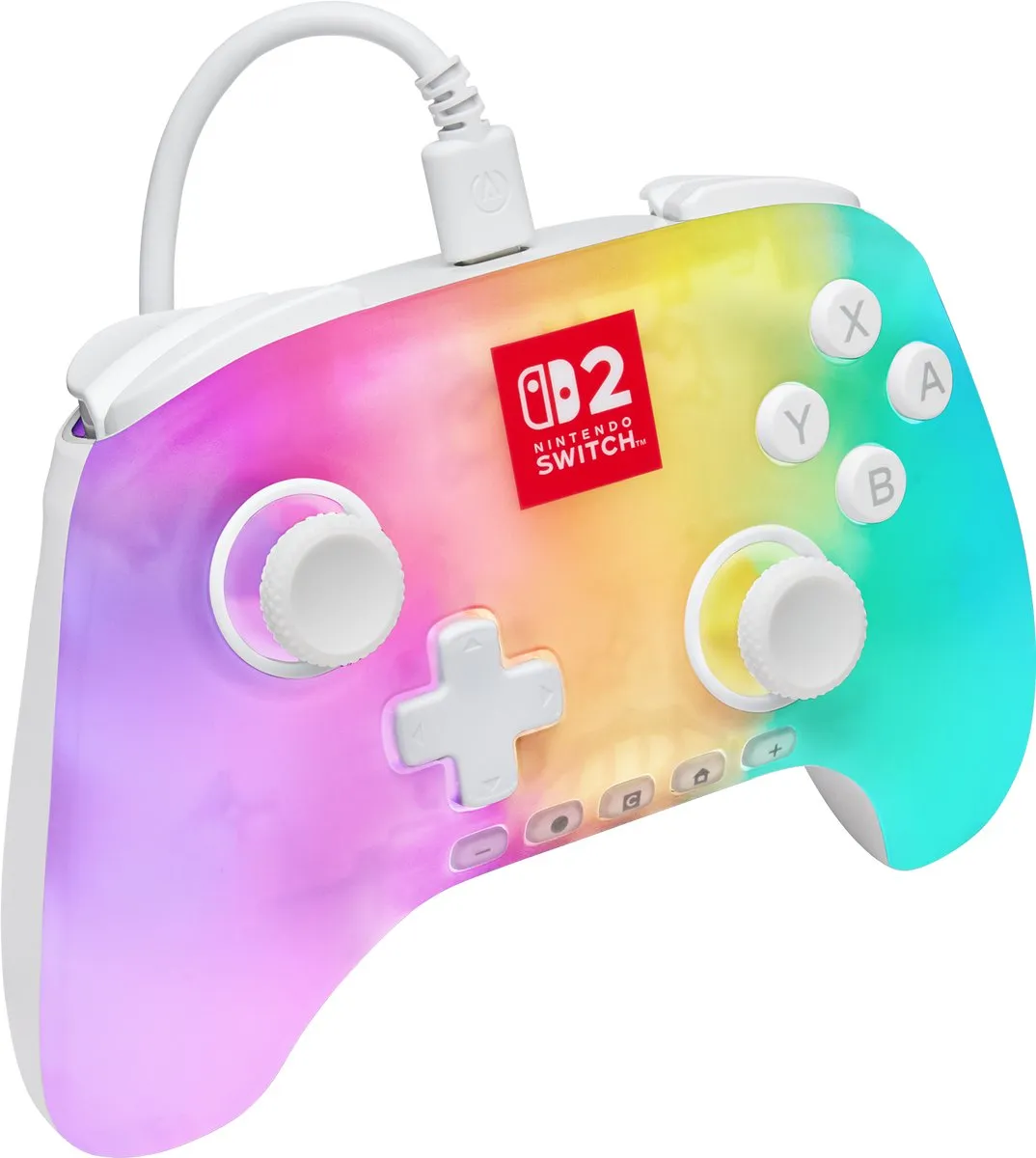 PowerA Advantage NSGP0524-01 Controller Nintendo Switch 2 - Wit