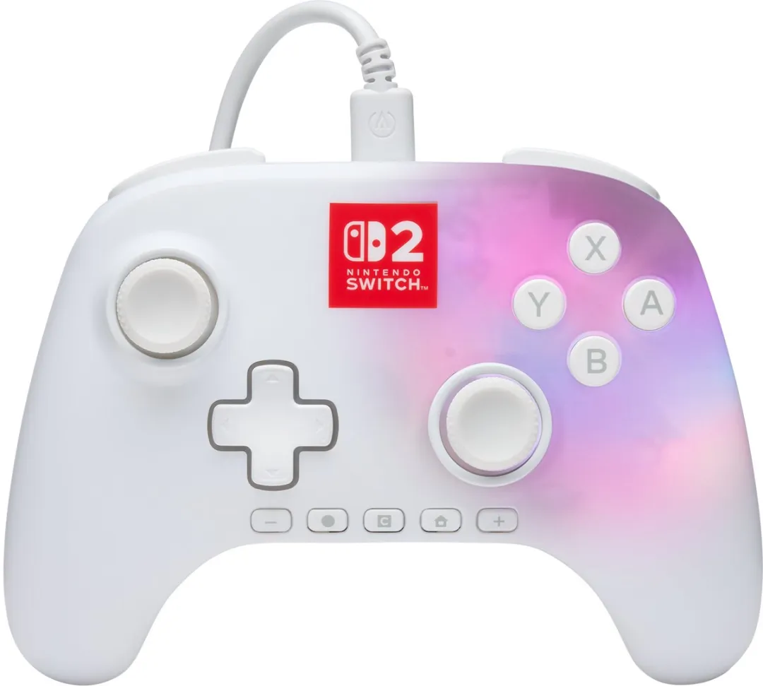 PowerA Advantage NSGP0524-01 Controller Nintendo Switch 2 - Wit