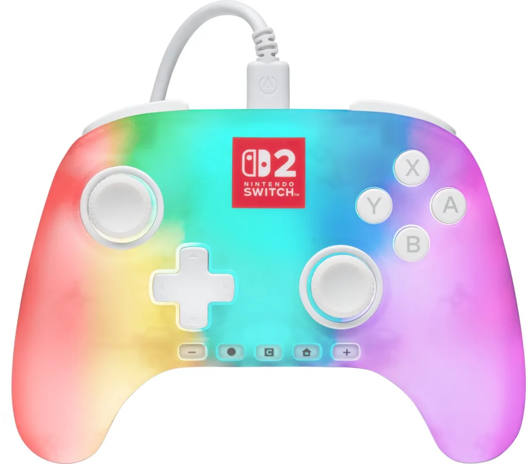 PowerA Advantage NSGP0524-01 Controller Nintendo Switch 2 - Wit