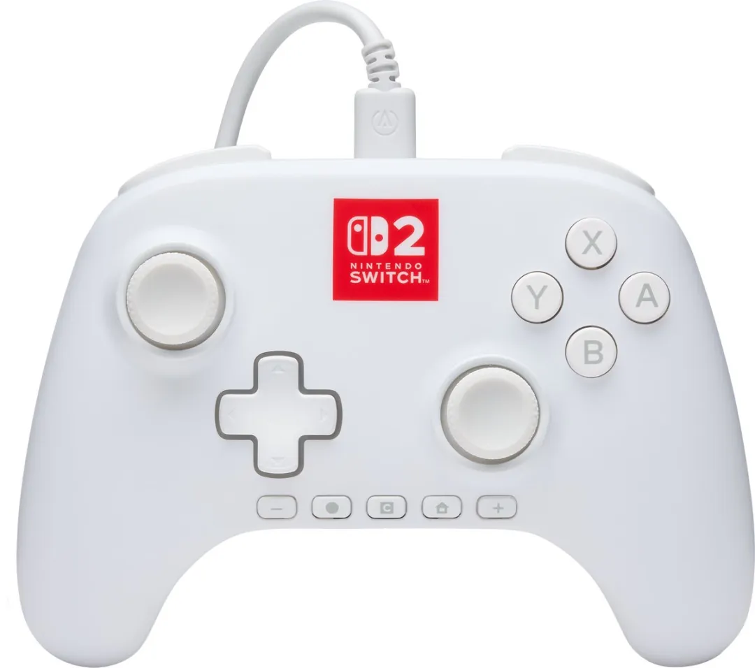 PowerA Advantage NSGP0524-01 Controller Nintendo Switch 2 - Wit