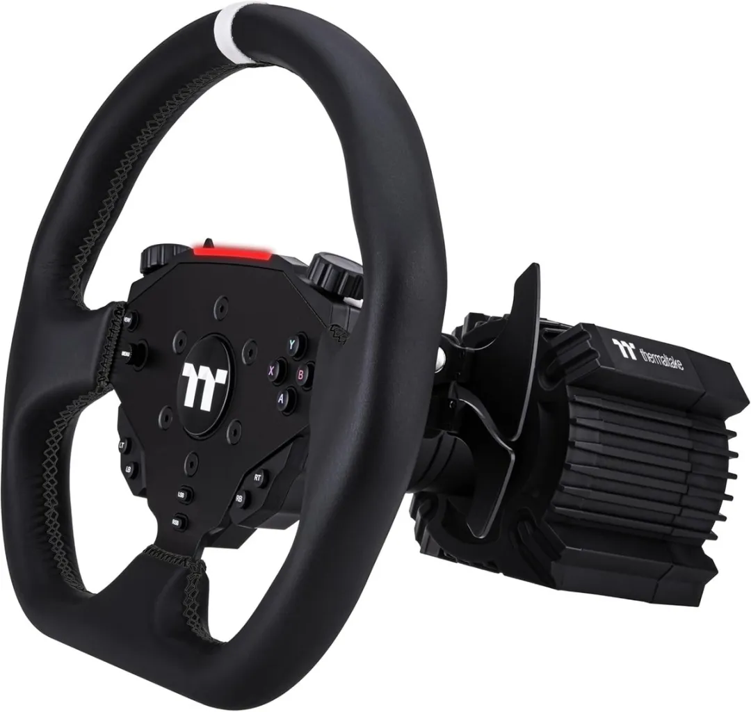 Thermaltake G6 Direct Drive Racing Wheel GRB-G6D-DGT3BB-01 - 33cm - 3 Pedalen