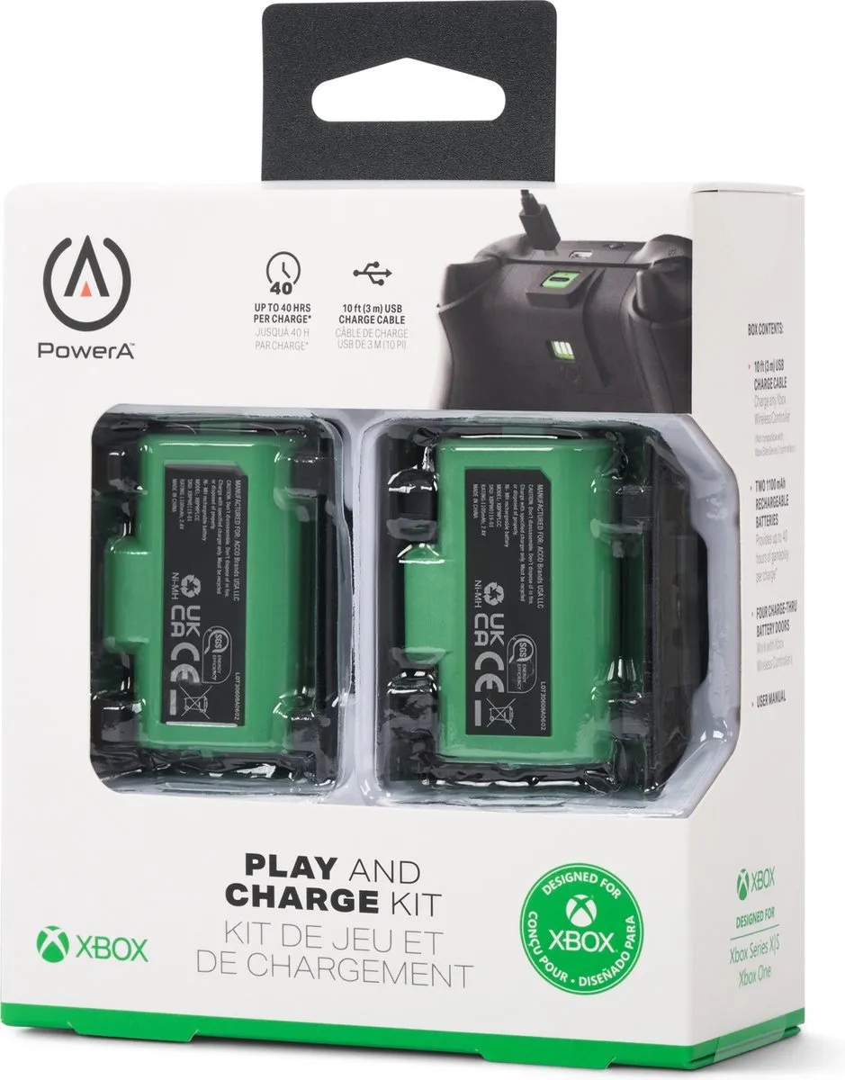 POWERA XBPW0119-01 Oplaadstation Xbox Series X|S - Groen - afbeelding 6 van 6
