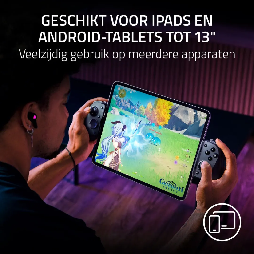 Razer Kishi V3 Pro XL Controller - USB-C - Zwart
