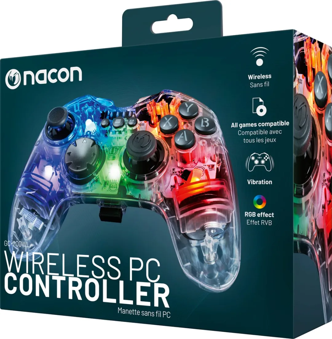 Nacon GC-200 Draadloze Gaming Controller - RGB