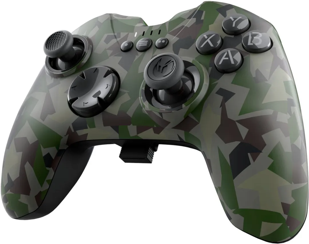 Nacon GC-200 Draadloze Gamingcontroller Camo Groen