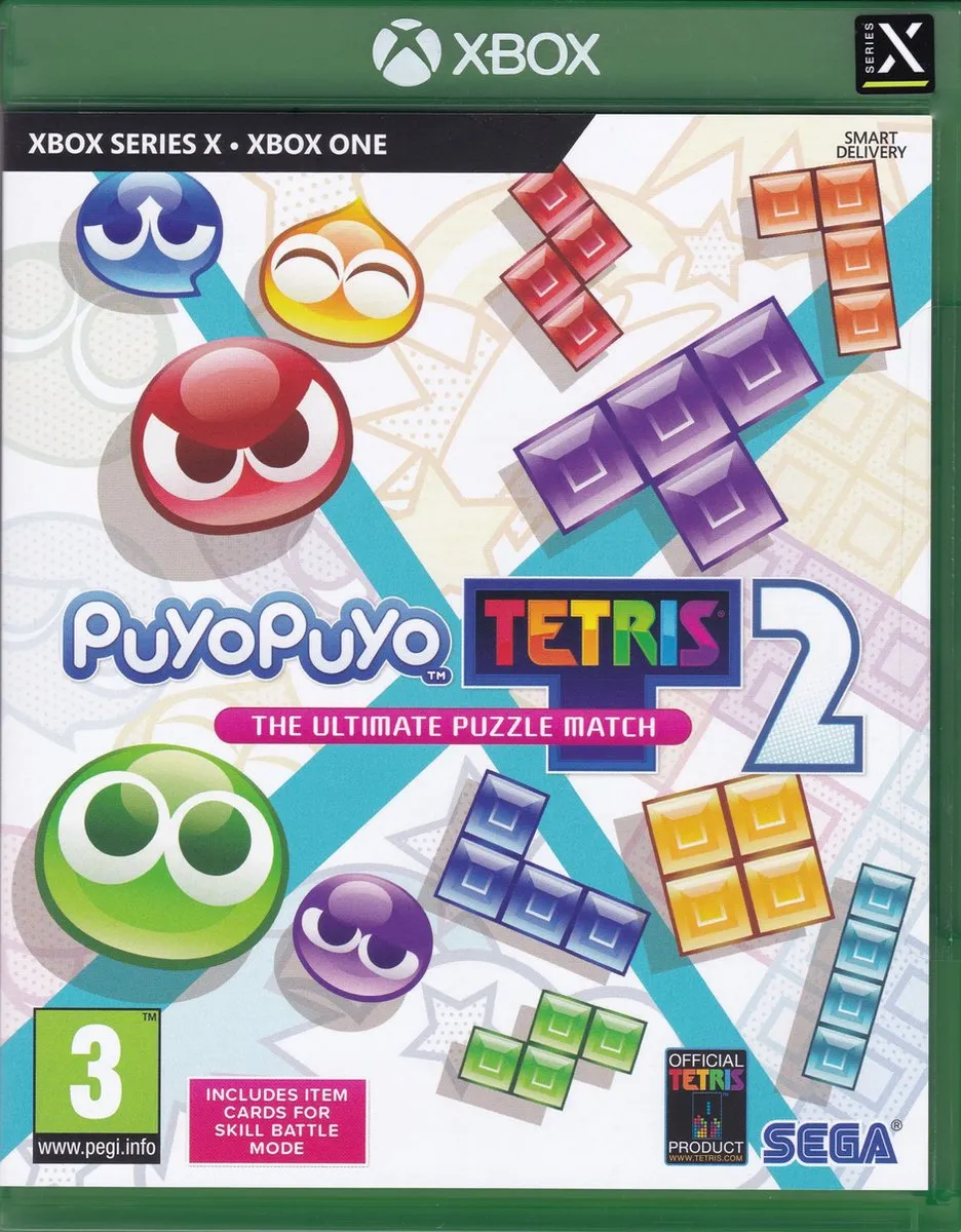 Sega Puyo Puyo Tetris 2 - 4 Spelers