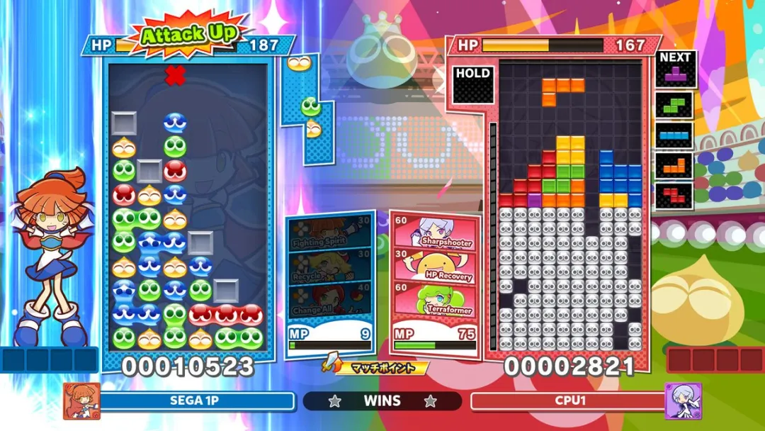 Sega Puyo Puyo Tetris 2 - 4 Spelers