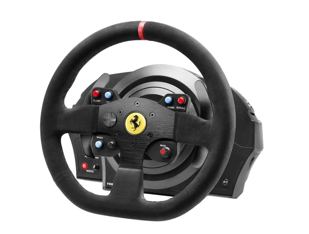 Thrustmaster T300 Ferrari Integral Racestuur - Force Feedback - 3 Pedalen