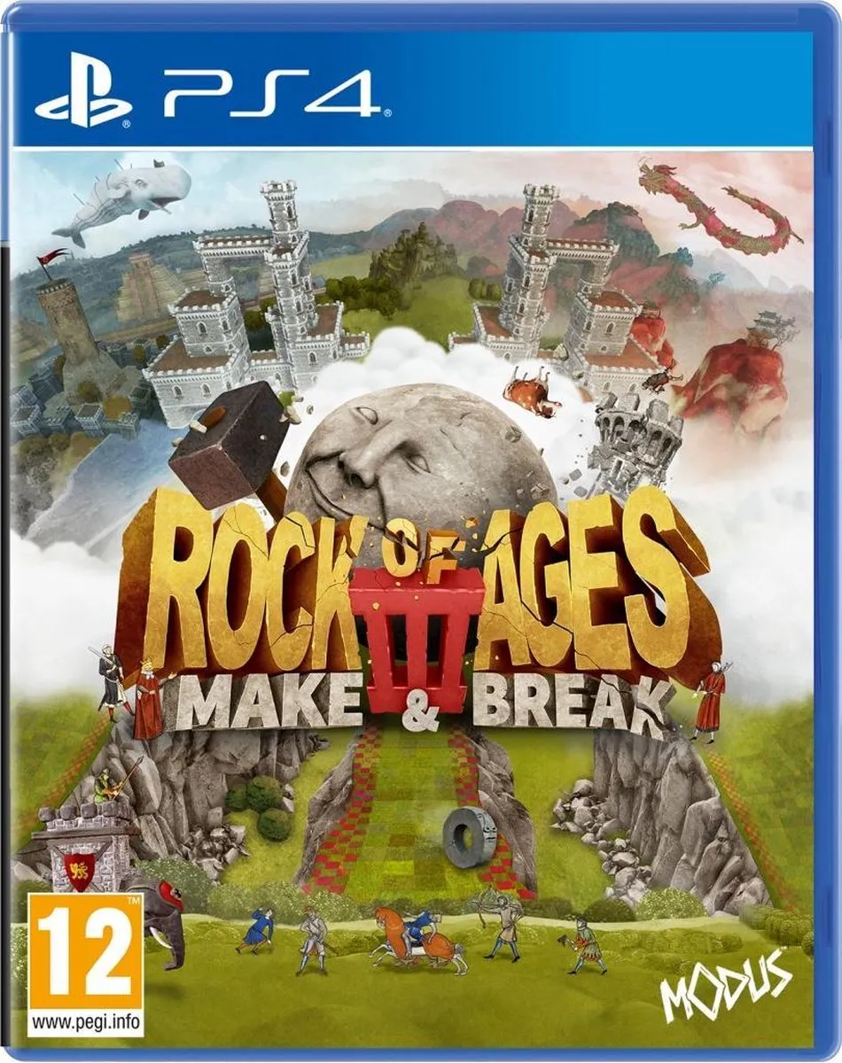 PS4 Rock of Ages 3: Make & Break