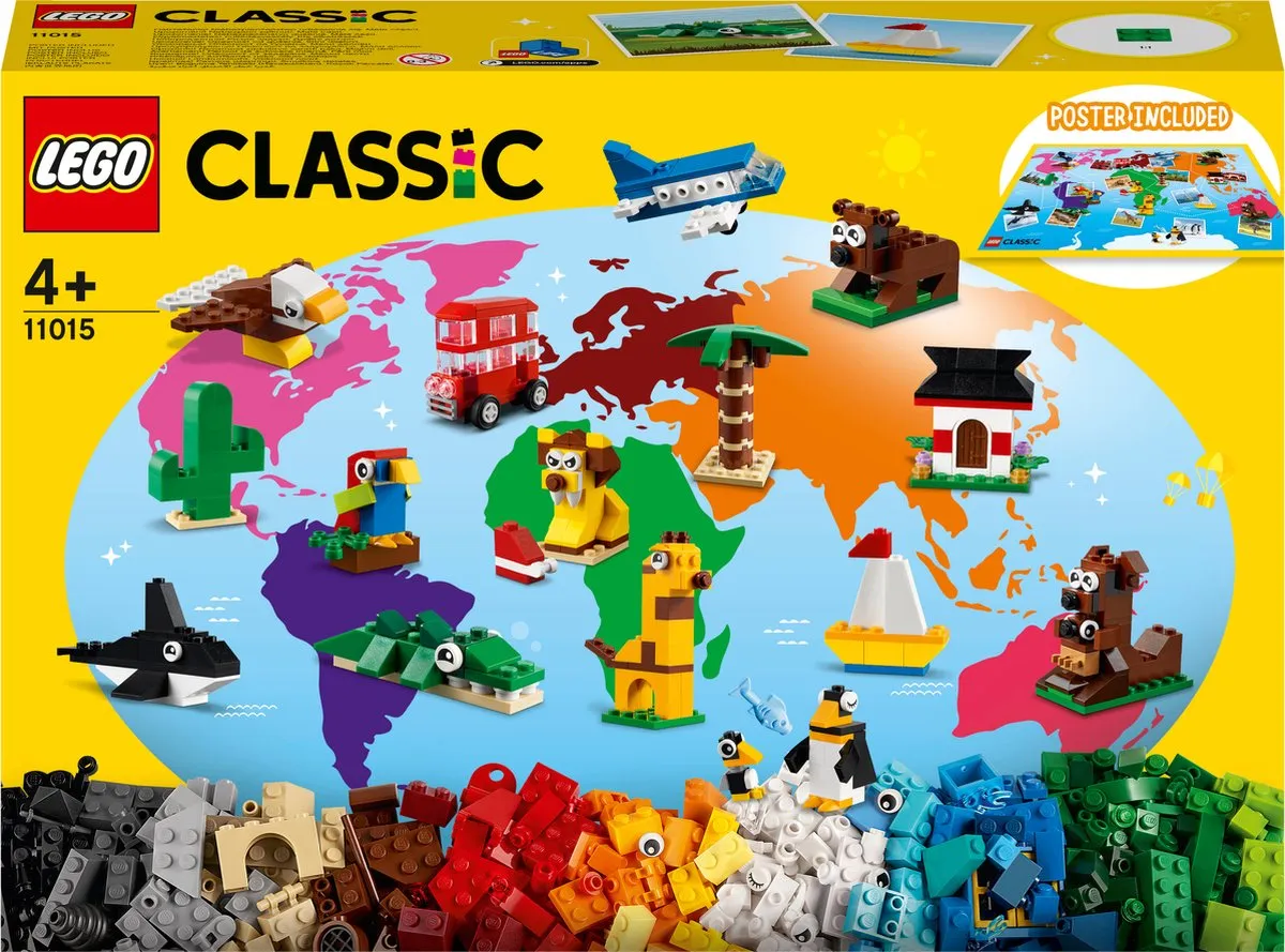 LEGO Classic Rond de Wereld 11015