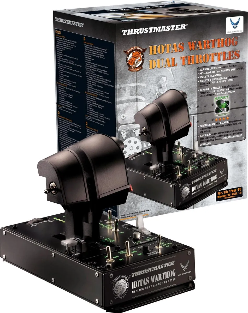 Thrustmaster HOTAS Warthog Dual Throttles 2960739 - Vliegsysteem PC