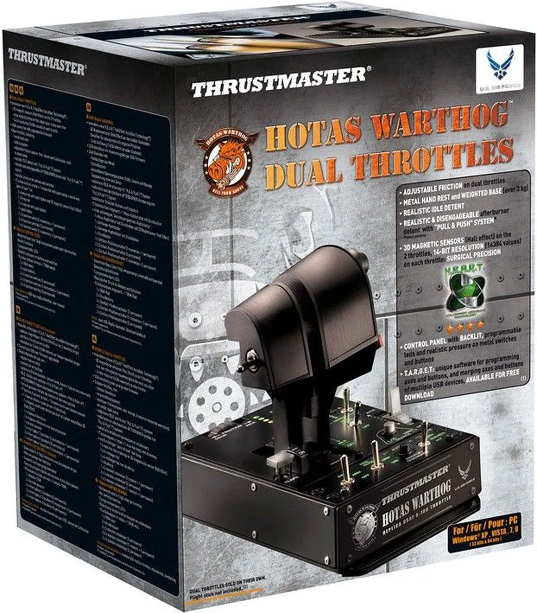Thrustmaster HOTAS Warthog Dual Throttles 2960739 - Vliegsysteem PC