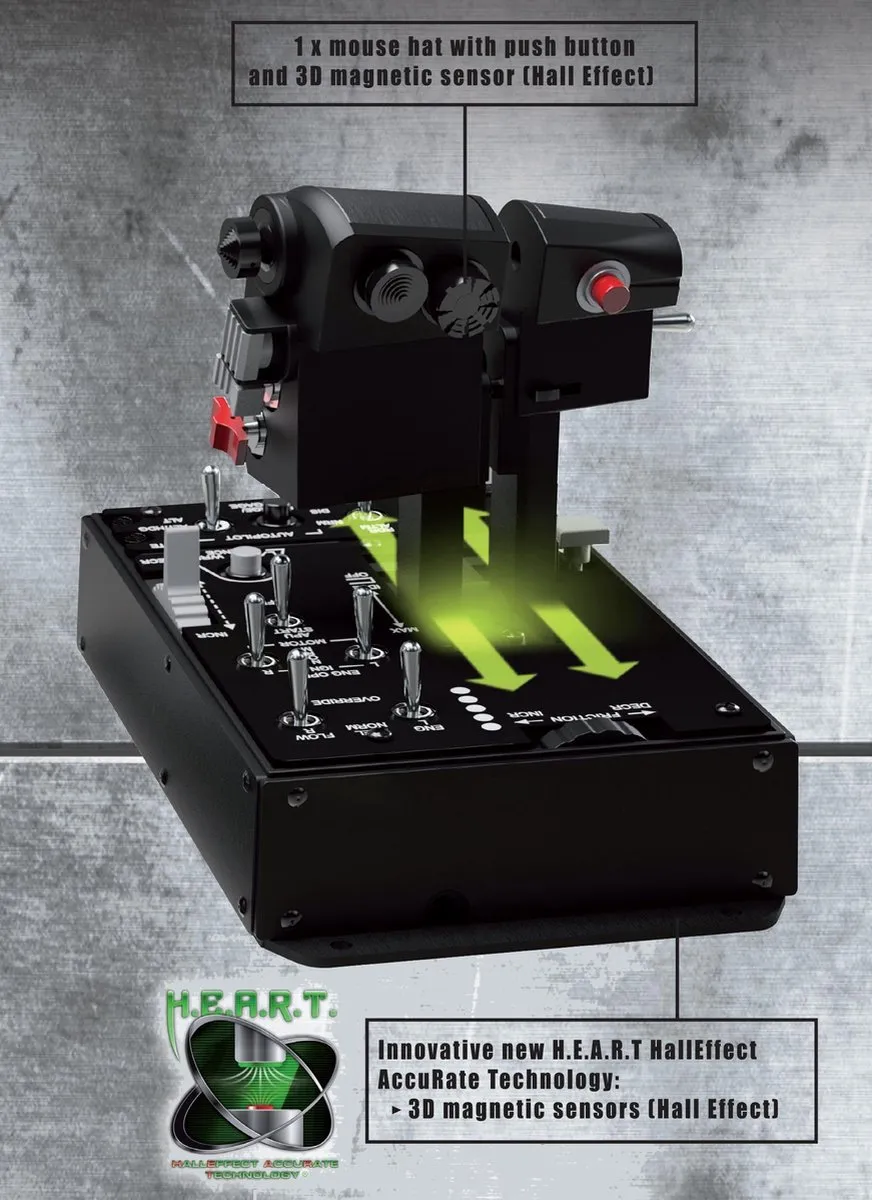 Thrustmaster HOTAS Warthog Dual Throttles 2960739 - Vliegsysteem PC