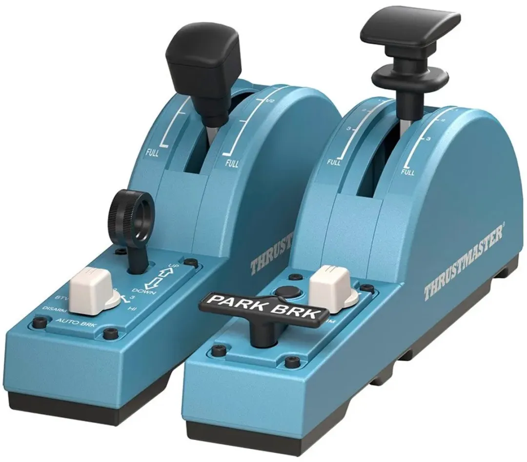 Thrustmaster TCA Quadrant Airbus Edition Add-on - 15 Knoppen - voor Flight Simulator