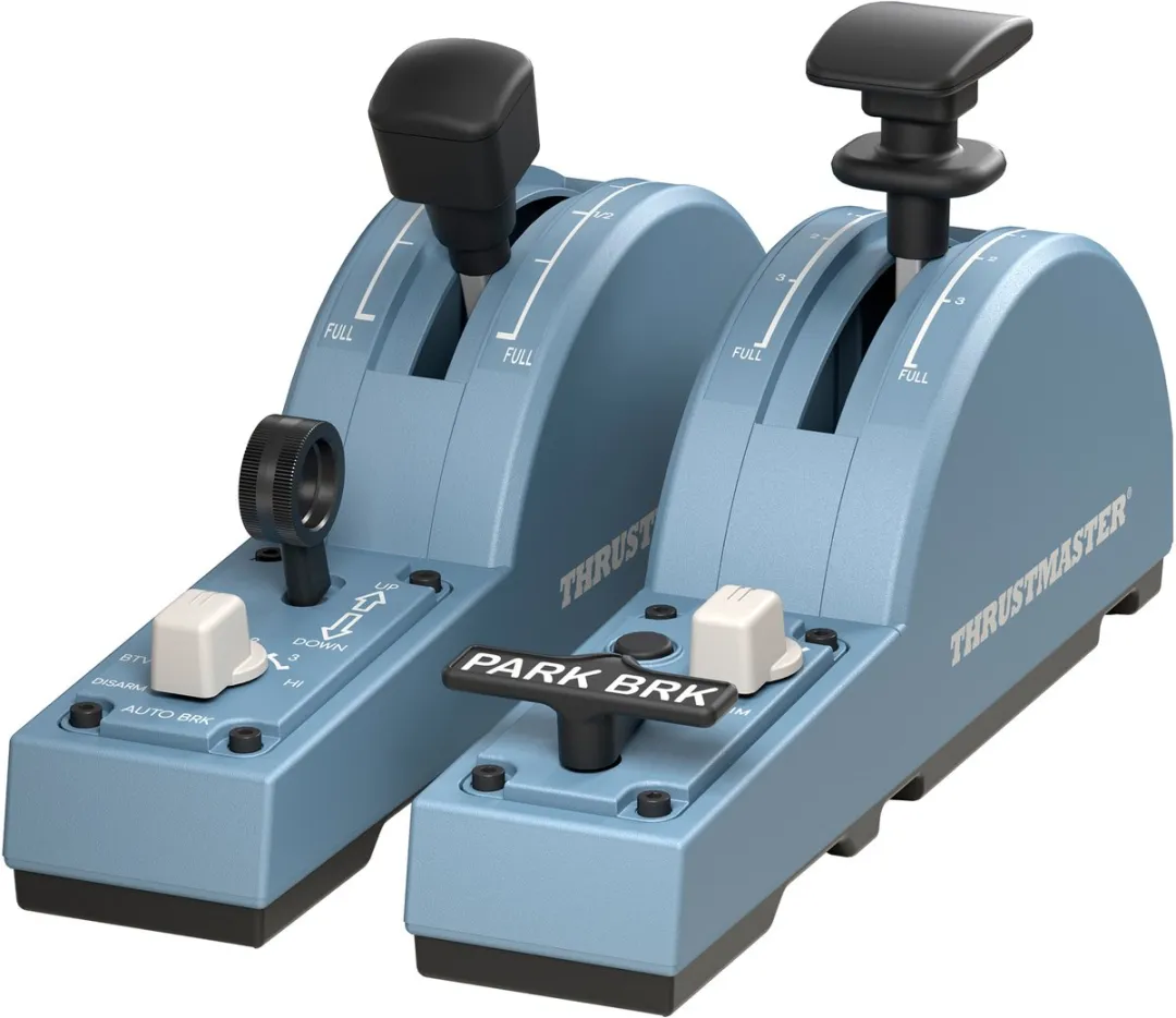 Thrustmaster TCA Quadrant Airbus Edition Add-on - 15 Knoppen - voor Flight Simulator