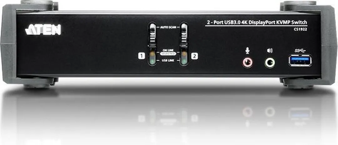 ATEN CS1922 KVM Switch 2x USB 3.0 4K DisplayPort