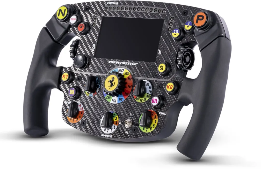 Thrustmaster Formula Wheel Add-On Ferrari SF1000 Edition - Zwart/Silver - afbeelding 6 van 6