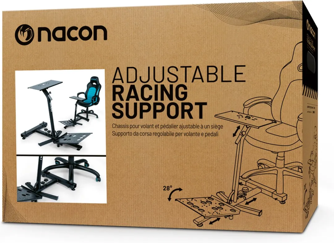 Nacon Drive Pro PCRC-DRIVEPROSTAND Racestuurstand - Zwart - afbeelding 3 van 6