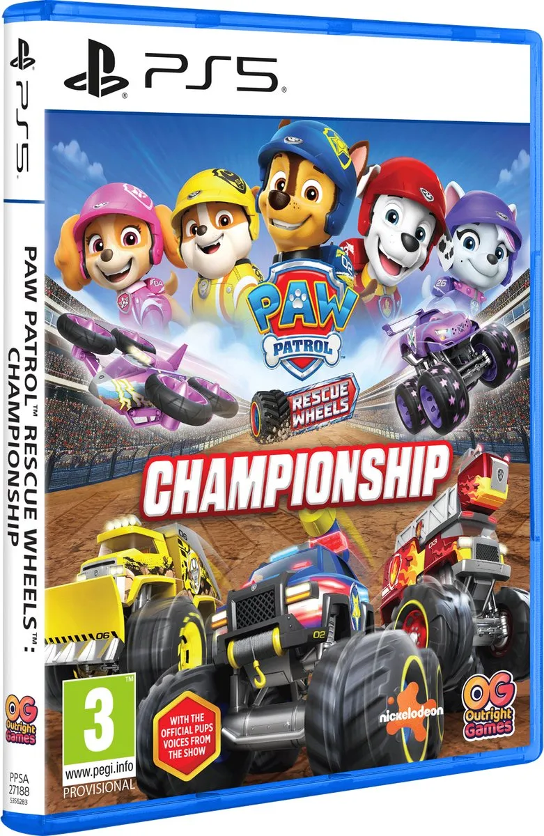 Outright Games PAW Patrol Rescue Wheels Championship - PS5