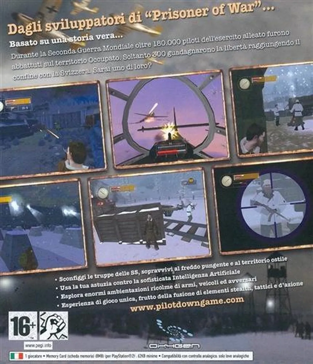 O Games Pilot Down Behind Enemy Lines Bordspel