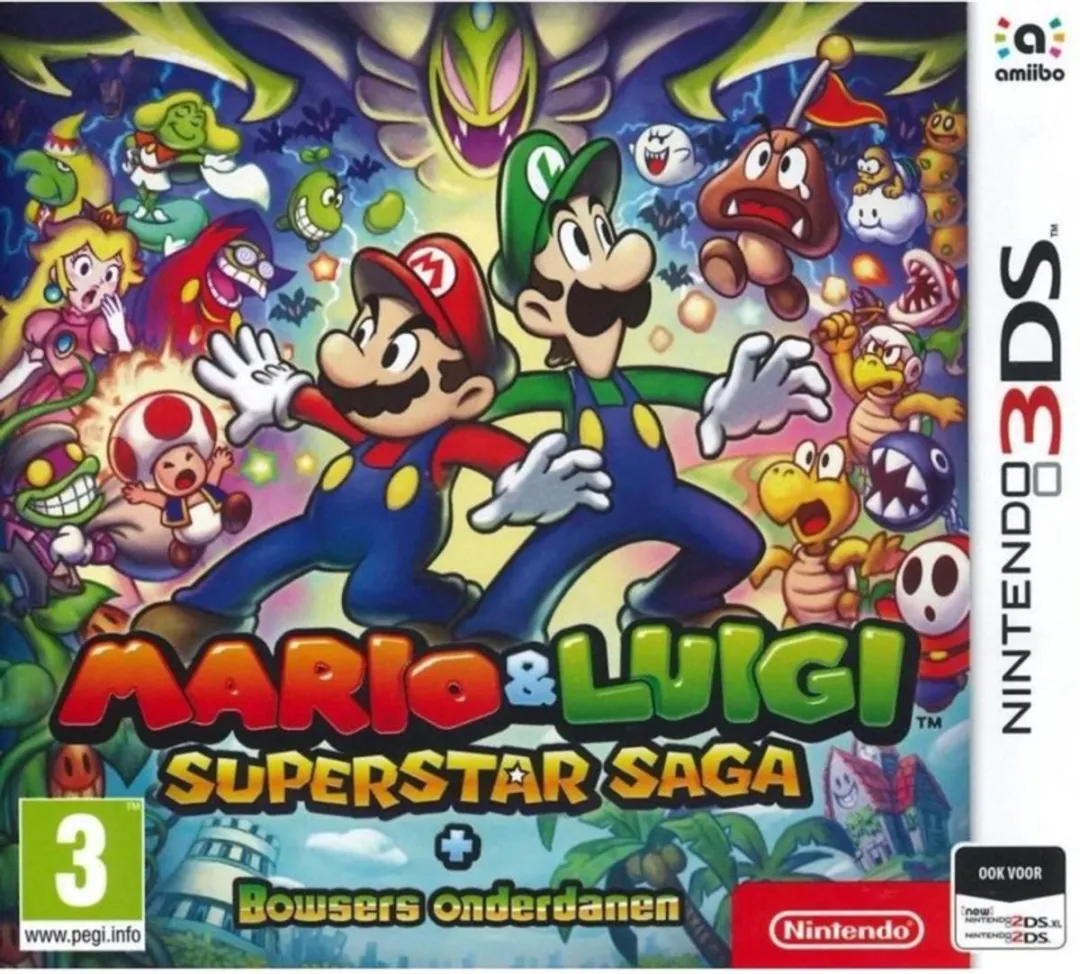 Nintendo Mario & Luigi Superstar Saga + Bowser Minions Game 3DS