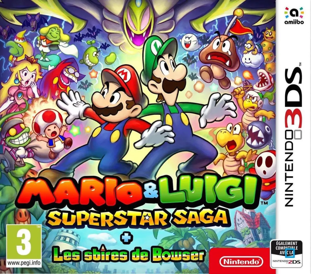 Nintendo Mario & Luigi Superstar Saga + Bowser Minions Game 3DS