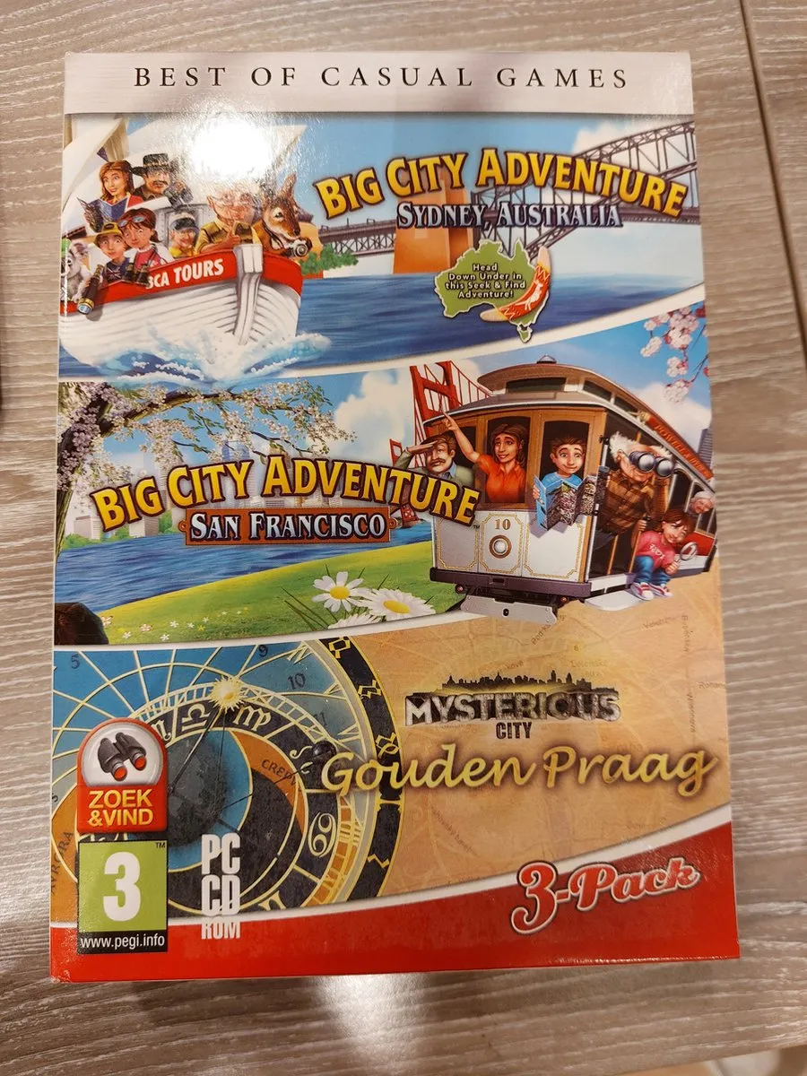Alawar Big City Australia/San Francisco & Mysterious City Gouden Praag