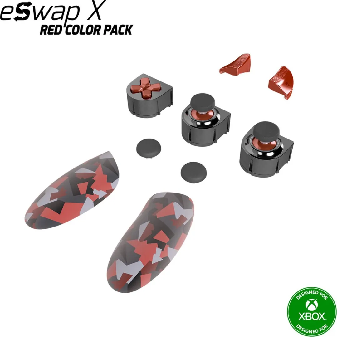 Thrustmaster ESWAP X 4460228 Bundel - 7 Rode Accessoires