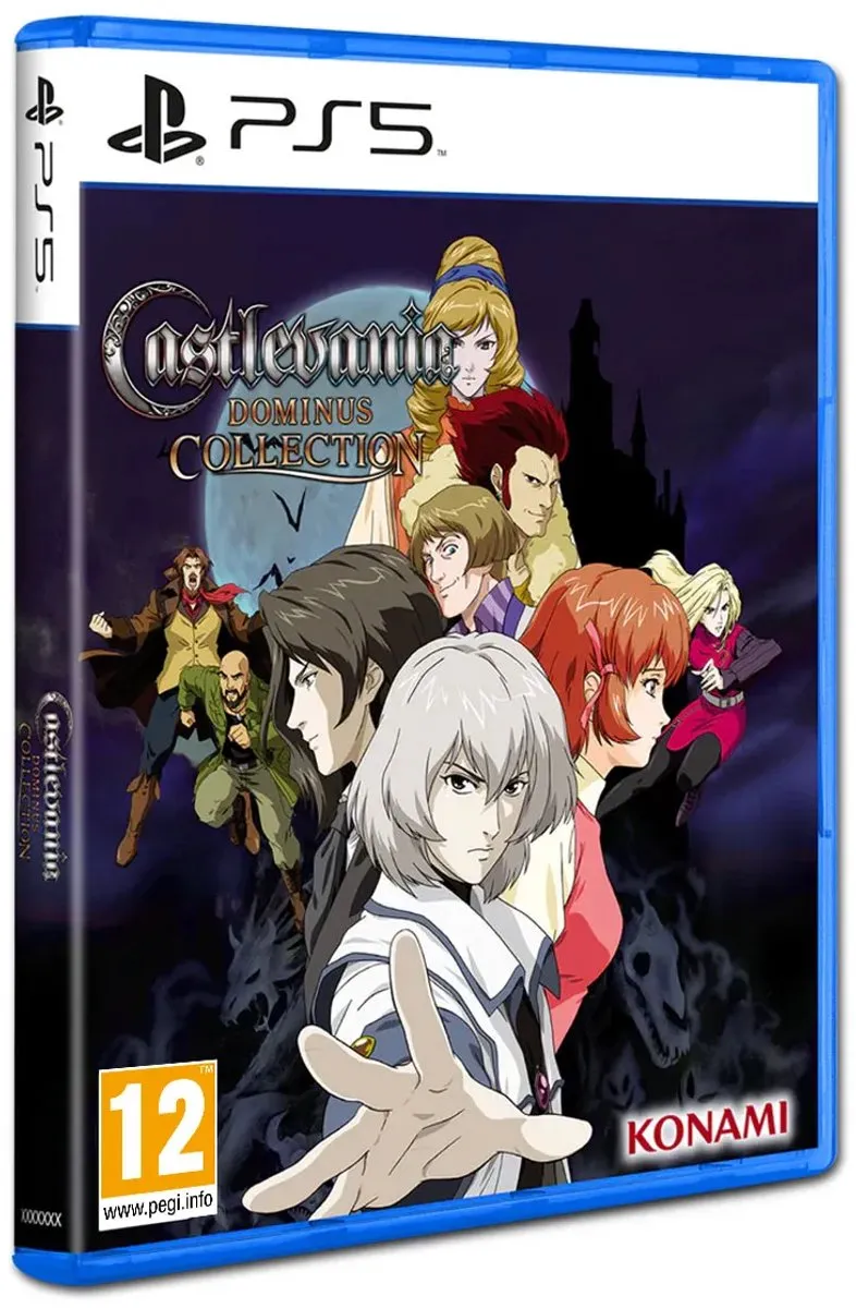 Limited Run Games Castlevania Dominus Collection Dawn Cover PS5