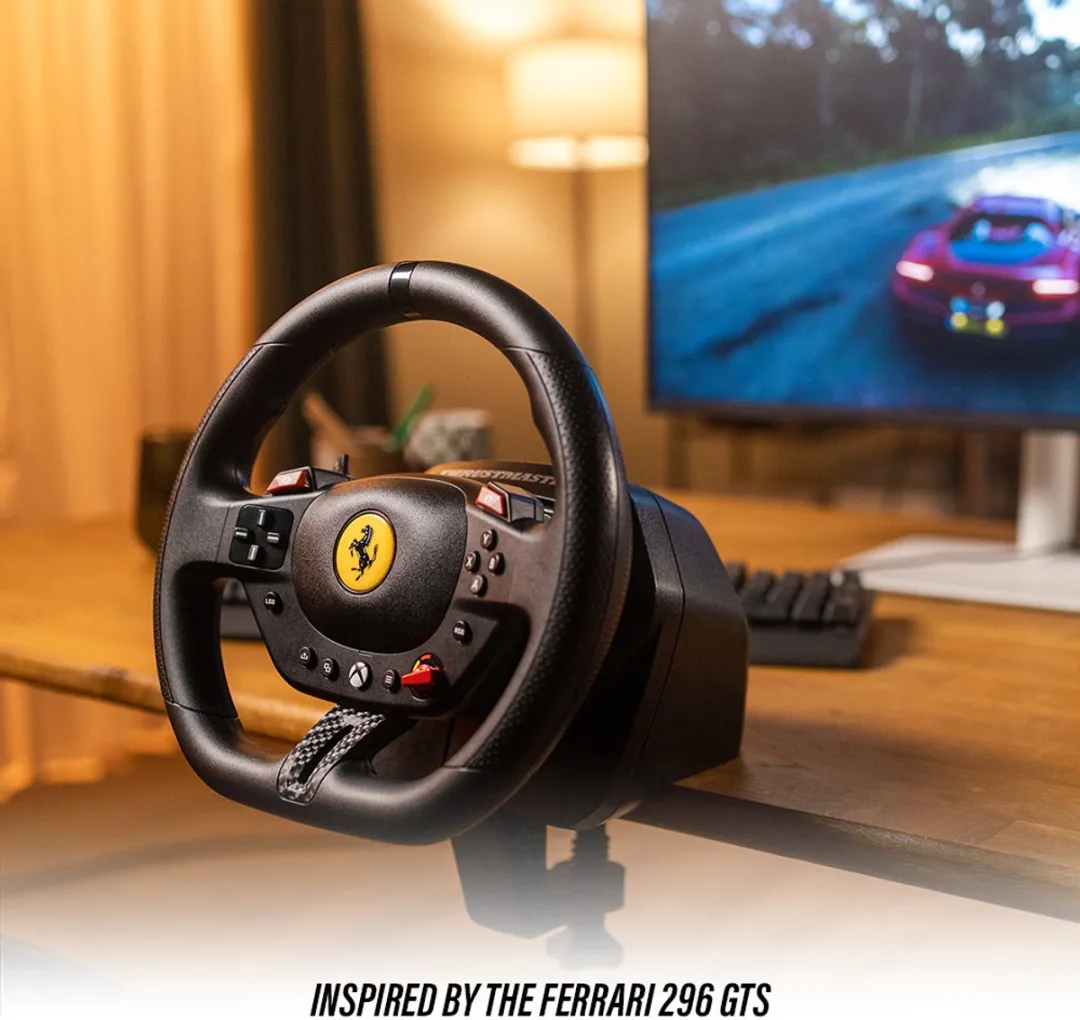 Thrustmaster T98 Ferrari 296 GTS Racestuur - Xbox Series/PC - 25,5cm