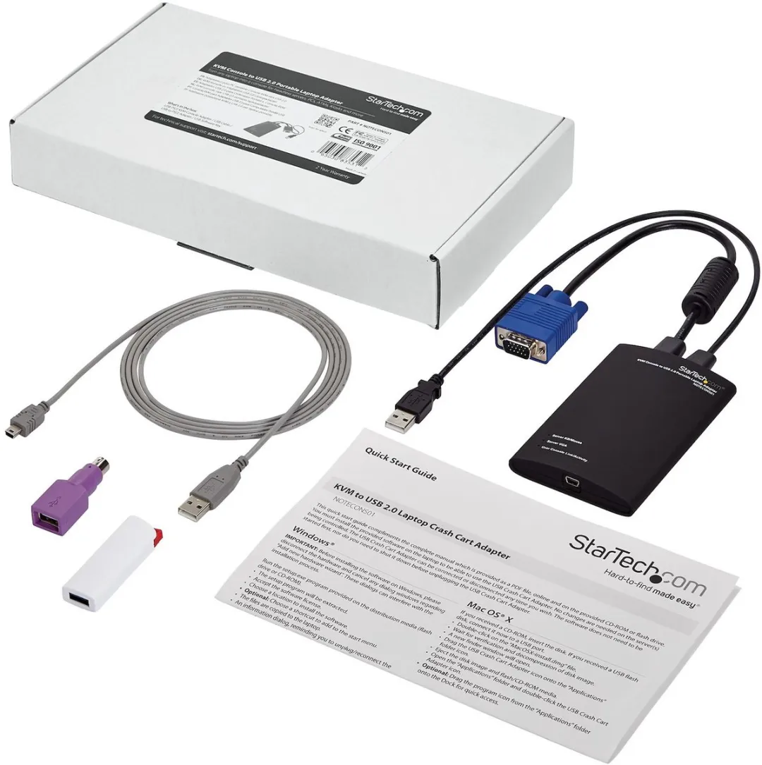 Startech KVM-Console NOTECONS01 USB 2.0 Adapter
