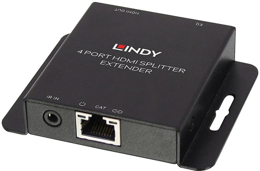 Lindy 38155 HDMI & IR Splitter Extender 4 Poorten - 50m Cat.6