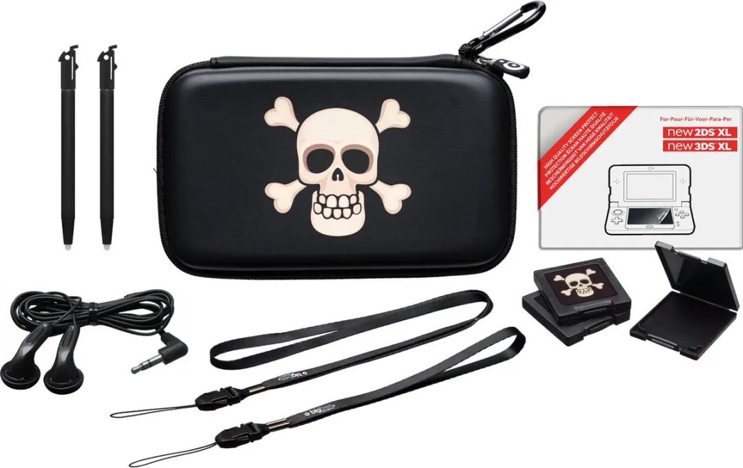 Bigben Accessoires Pakket N2DSXLPACK3PIRATE - Piraten - 2DS/3DS XL