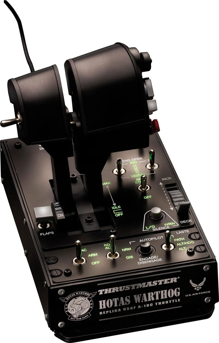 Thrustmaster HOTAS Warthog Flight Control Systeem - 36 Knoppen