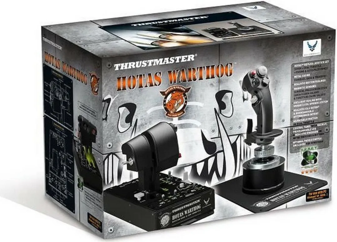Thrustmaster HOTAS Warthog Flight Control Systeem - 36 Knoppen