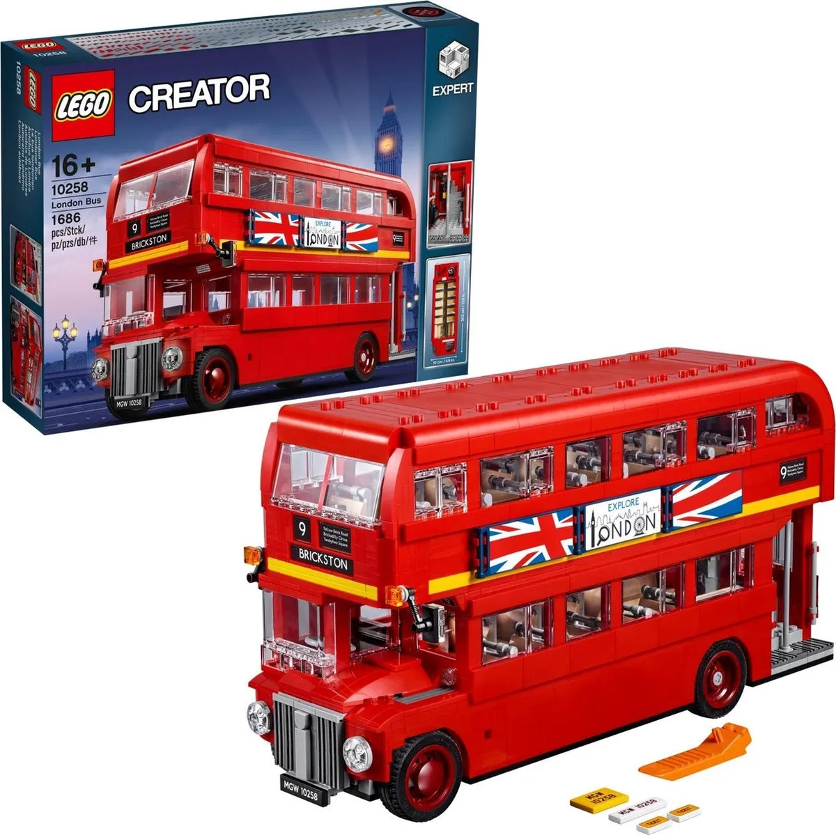LEGO Creator Expert Londense Bus 10258 - 1686 Stenen