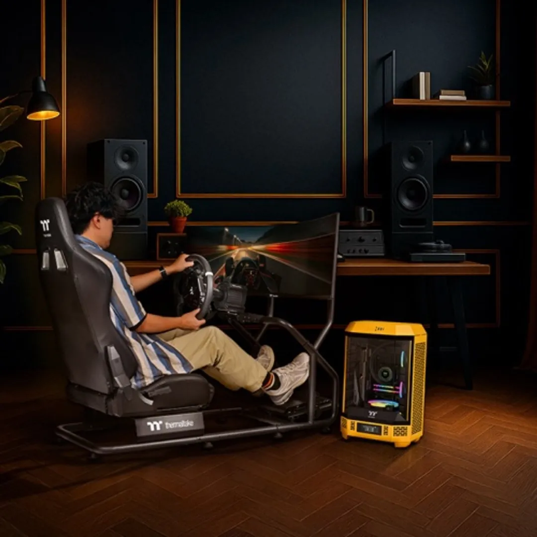 Thermaltake GR300 Racing Simulator Cockpit GSC-R30-CPASBB-01 - Zwart