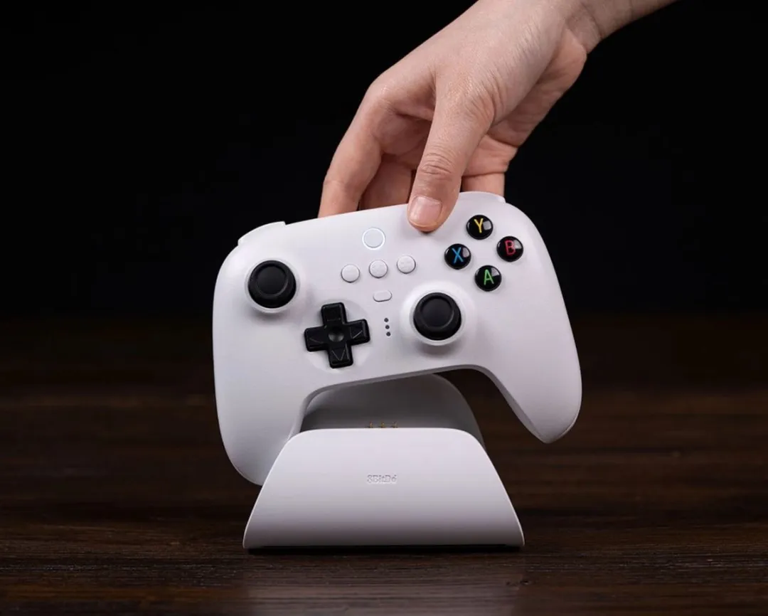 8Bitdo Ultimate RET00313 Gamepad - Wit - 480mAh - afbeelding 6 van 6